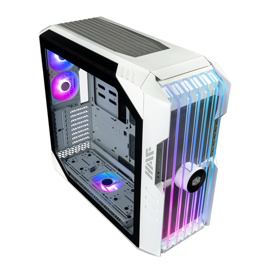 COOLER MASTER HAF 700 EVO ARGB (E-ATX) Full Tower Cabinet (White)