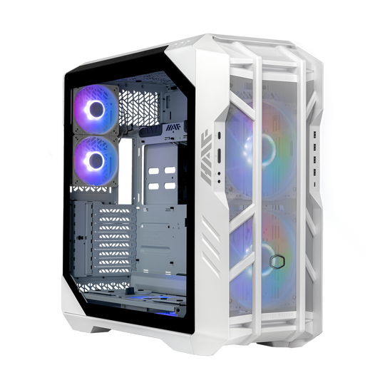 COOLER MASTER HAF 700 ARGB EATX Full Tower Cabinet (White)