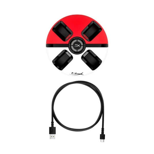HYPERX ChargePlay Quad 2 Nintendo Switch Controller Charger ( White/Red )