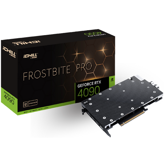 INNO3D GeForce RTX 4090 IChill FrostBite Pro 24GB Nvidia Graphic Card