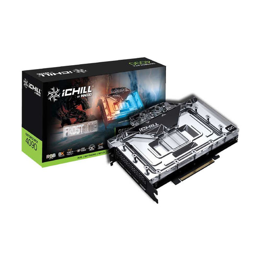 INNO3D GeForce RTX 4090 IChill FrostBite Gaming 24GB Nvidia Graphic Card