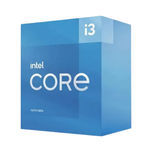 INTEL i3 14100F 14th Generation Processor ( 4 GHz / 4 Cores / Threads )