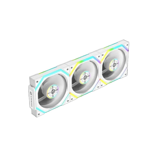 KARNAGE lgnite V3 ARGB Case Fan Kit ( White ) ( Triple Pack )