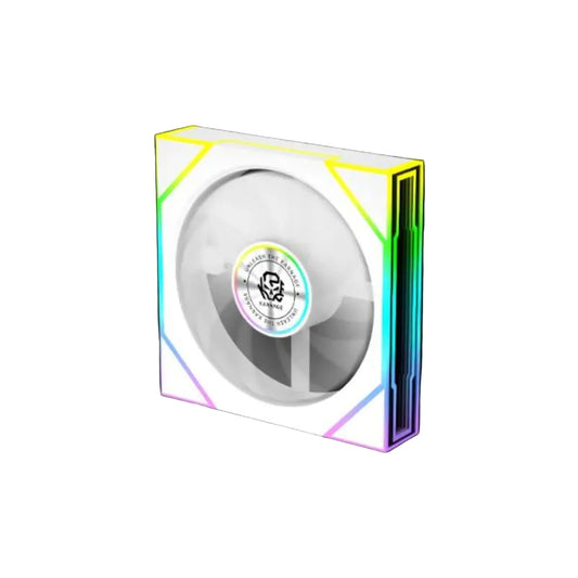 KARNAGE Sunbeam 120 ARGB Case Fan ( White ) ( Single Pack )
