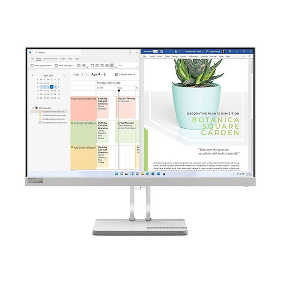 Buy LENOVO L24E-40 24 Inch FHD 100Hz VA Panel 72% SRGB 4MS AMD Freesync ...