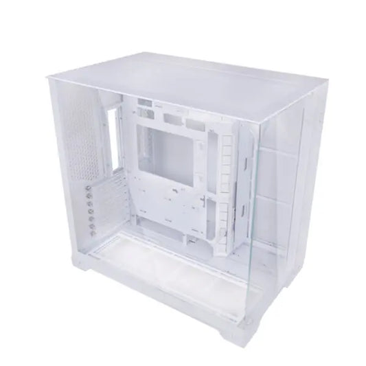 LIAN Li O11 Vision Compact EATX Mid Tower Cabinet ( White )