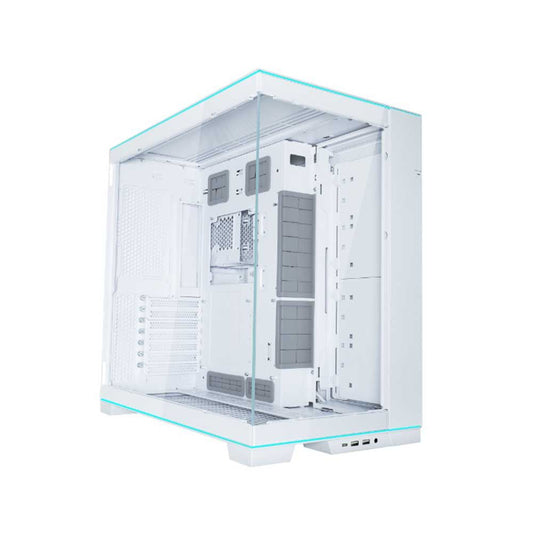 Lian Li O11D Evo RGB E-ATX Mid Tower Cabinet (White)