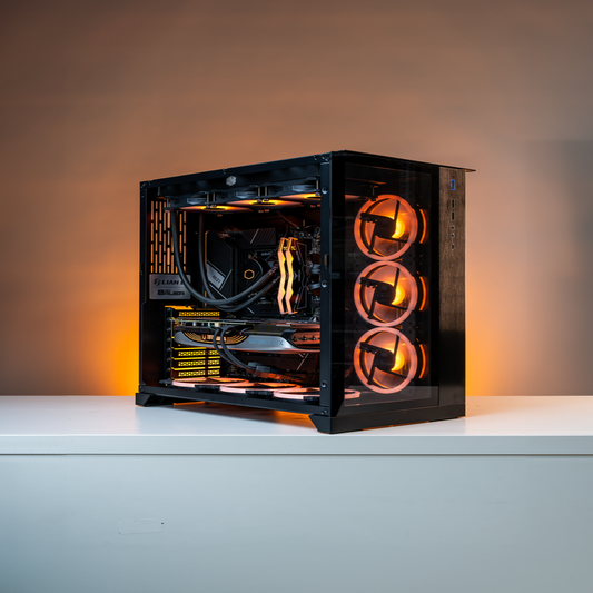 SymX FS916 ( AMD Ryzen 7 7800X3D / NVIDIA RTX 4080 SUPER 16GB / 64GB RAM DDR5 / 1TB M.2 NVME SSD ) Custom PC Build ( For Flight Simulator & Racing Simulators )