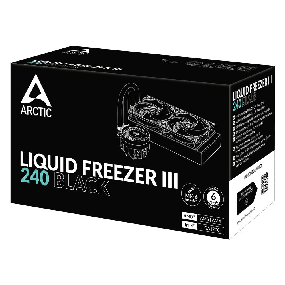 Buy ARCTIC Liquid Freezer III 240mm CPU Liquid Cooler Black