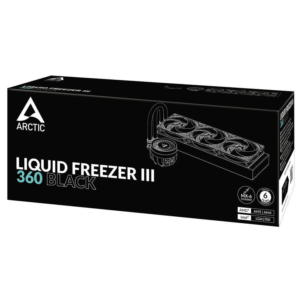 Buy ARCTIC Liquid Freezer III 360mm CPU Liquid Cooler Black