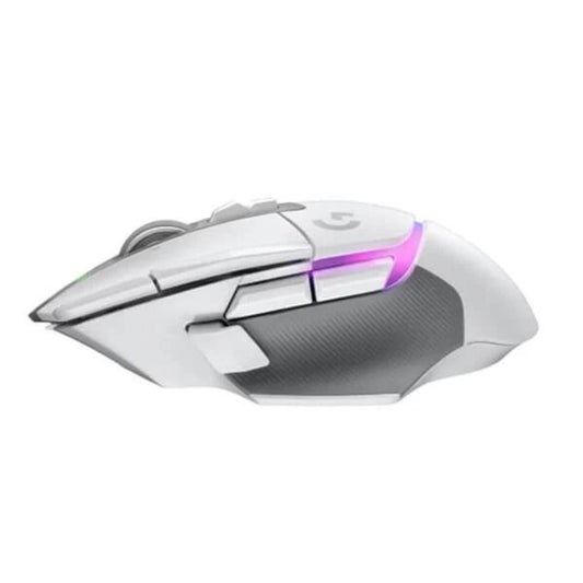 LOGITECH G502 X plus Lightspeed Wireless Ergonomic Gaming Mouse ( 910-006173 ) ( 25600DPI / 13 Macro Buttons ) ( White )