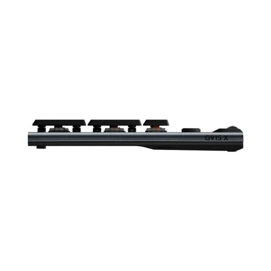 LOGITECH G915 X lightspeed RGB Full size low profile Wireless Gaming Keyboard ( Black ) ( Tactile Switch ) ( 920-012680 )