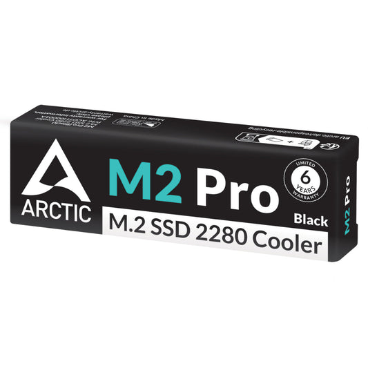 ARCTIC M2 Pro SSD Cooler for M.2 Drives ( Black )