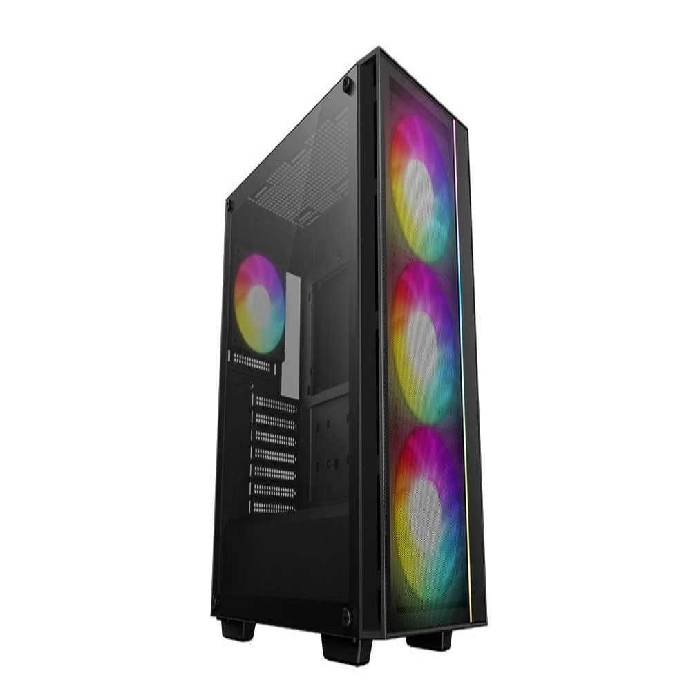 DEEPCOOL MATREXX 55 MESH V4 C ARGB (ATX) Mid Tower Cabinet (Black ...