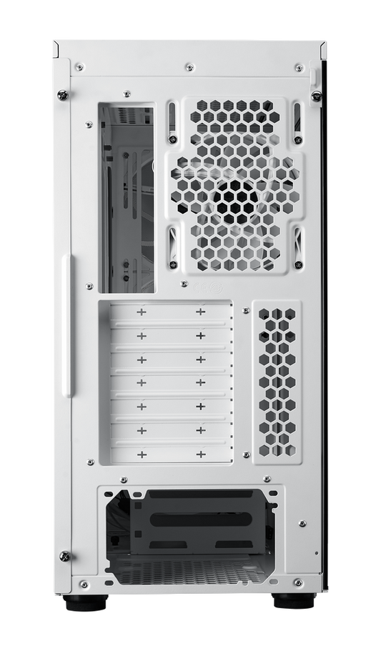 Cooler Master MasterBox 600 ARGB ATX Mid Tower Cabinet (White)