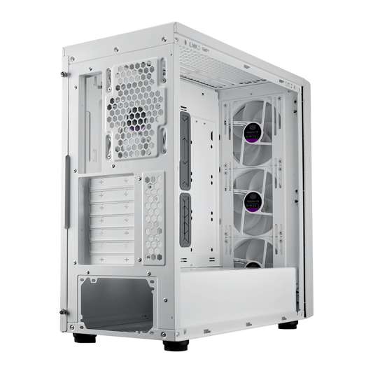 COOLER MASTER MB600 ARGB ATX Mid Tower Cabinet (White)