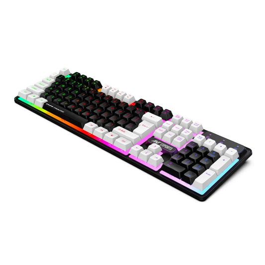 ANT ESPORTS MK1450 Full Size Membrane Wired Gaming Keyboard ( Black )