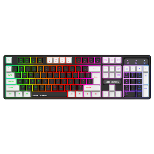 ANT ESPORTS MK1450 Full Size Membrane Wired Gaming Keyboard ( Black )