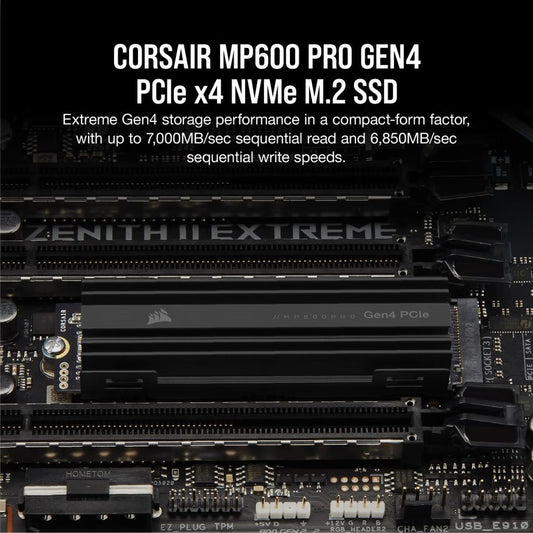 CORSAIR MP600 Pro 1TB M.2 NVMe Gen4 Internal Solid State Drive ( SSD )