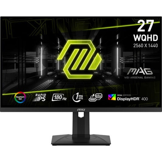 
MSI MAG 274QRF QD E2 27 Inch QHD 180Hz IPS Panel 150% SRGB 1ms AMD Freesync IPS Gaming Monitor
