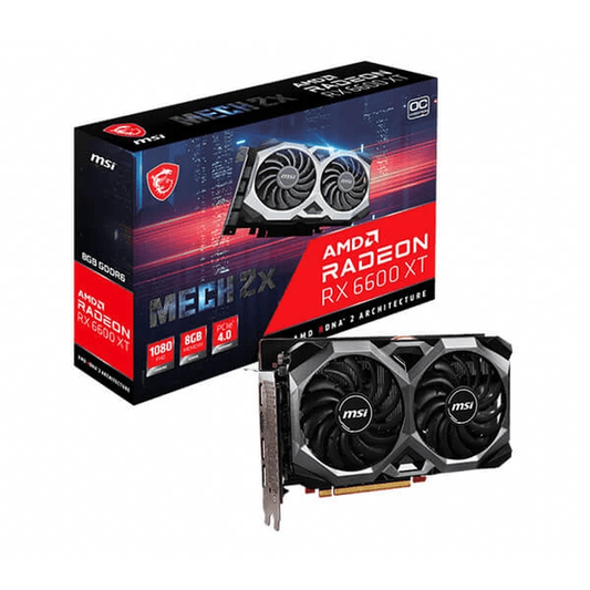 MSI Radeon RX 6600 XT Mech 2X OCV1 8GB AMD Graphic Card