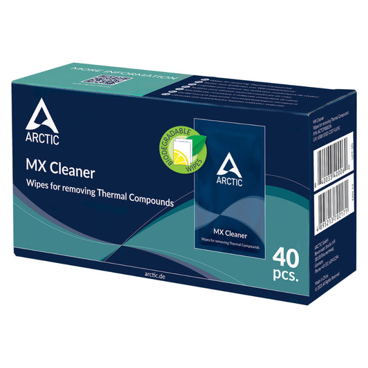 ARCTIC MX Cleaner Thermal Compounds Removing Wipes ( 40 Pieces )