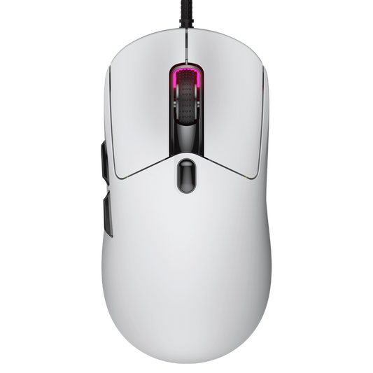COUGAR MINOS NEO RGB Wired Ambidextrous Gaming Mouse ( White ) ( 6200DPI / 6 Macro Buttons )
