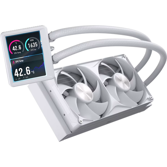 CORSAIR Nautilus II 240 RS 240mm CPU Liquid Cooler ( White ) ( With LCD Display )