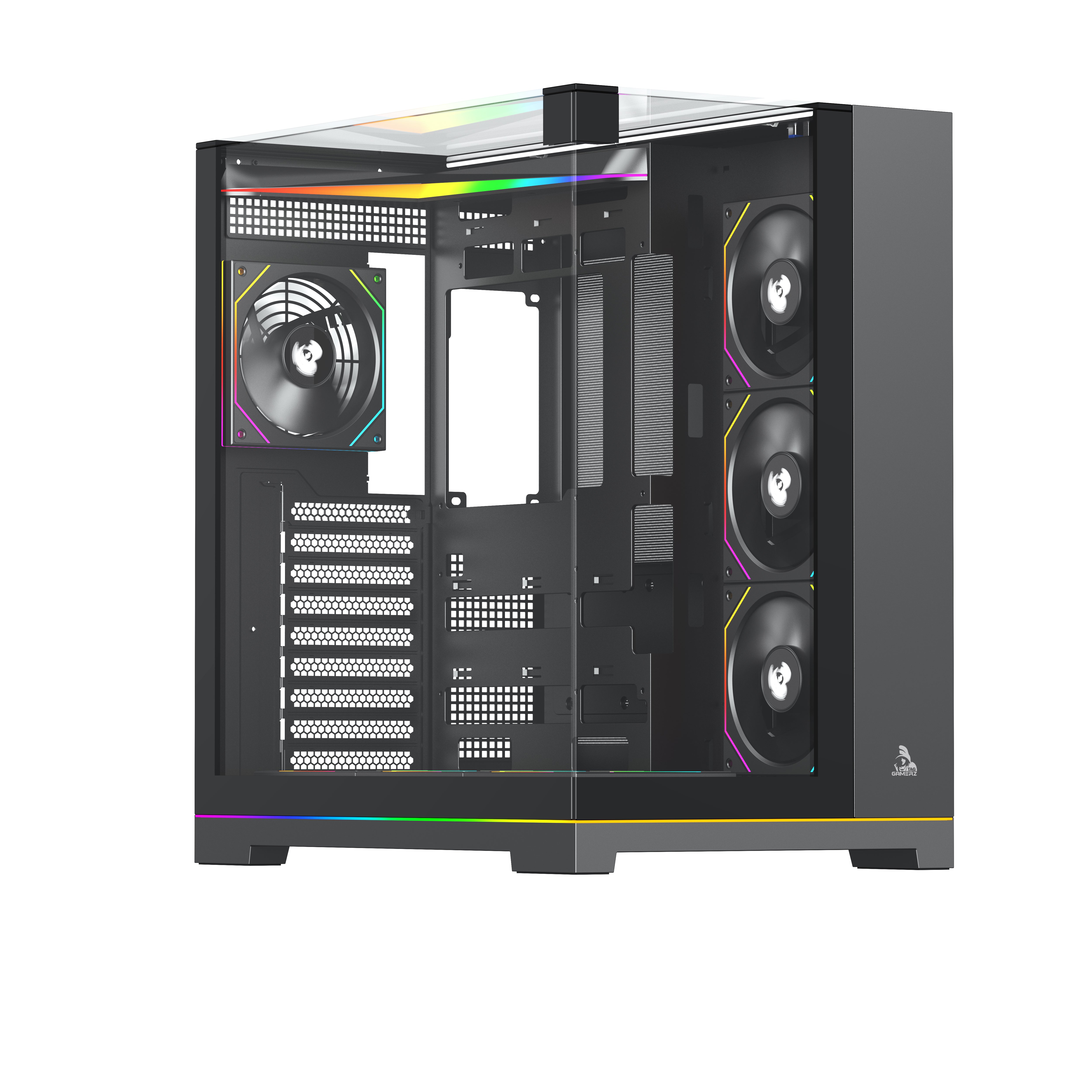 Buy TAG Gamerz Supernova ARGB EATX Mid Tower Cabinet ( Black