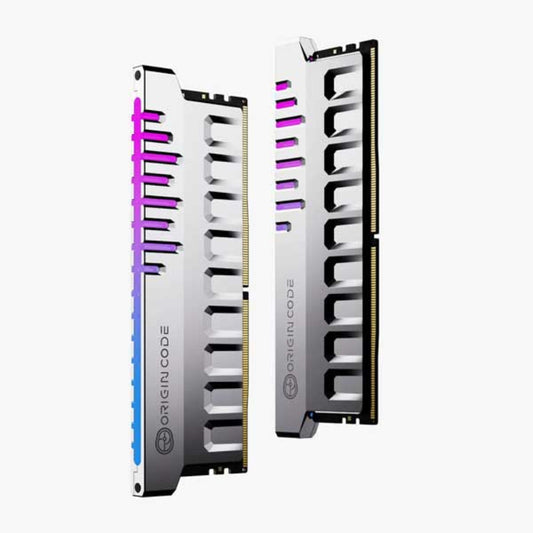 ORIGIN CODE Vortex RGB 192GB ( 48GB x 4 ) 6000MHz DDR5 RAM ( Silver ) ( CL26 )