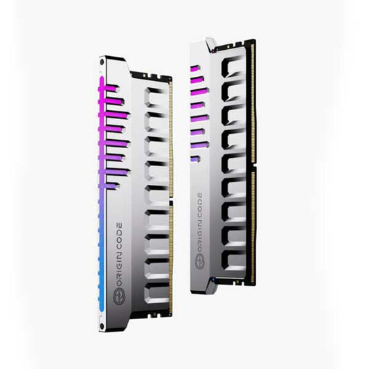 ORIGIN CODE Vortex RGB 256GB ( 64GB x 4 ) 6000MHz DDR5 RAM ( Silver ) ( CL30 )