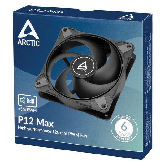 ARCTIC P12 Max 120mm Cabinet Fan ( Black )