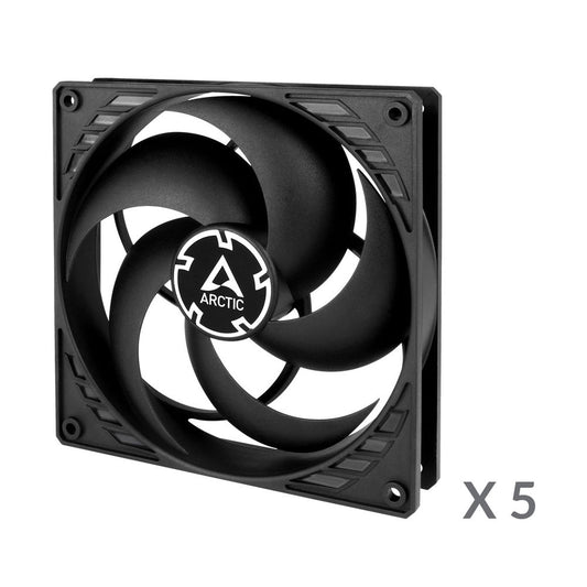 ARCTIC P14 PWM PST 140mm Cabinet Fan ( Black ) ( Five Pack )