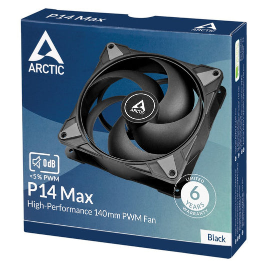 ARCTIC P14 Max 140mm Cabinet Fan ( Black )