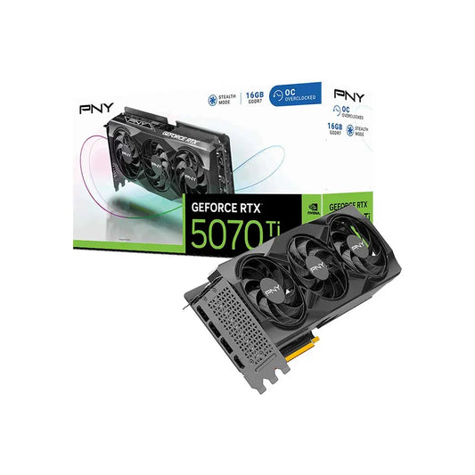 PNY GeForce RTX 5070 Ti OC 16GB Nvidia Graphic Card