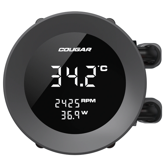 COUGAR Poseiden Vistek ARGB 240mm CPU Liquid Cooler ( Black )