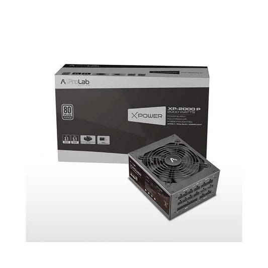 PROLAB DESIGN XPower XP-2000P 80+ Platinum ATX 3.1 Fully Modular Power Supply ( Black ) ( 2000W )