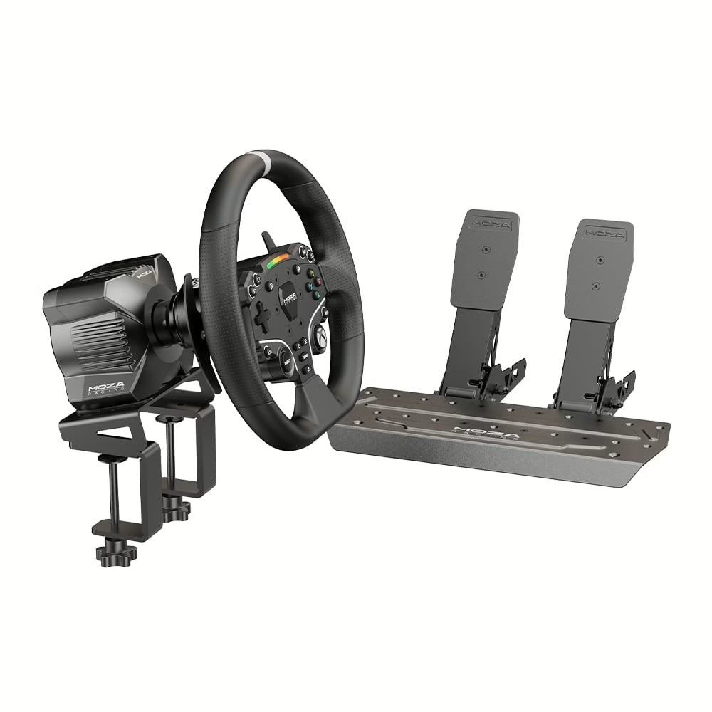 Buy MOZA R3 Racing Wheel and Pedals Bundle for Xbox & PC | EliteHubs.com