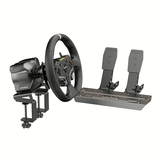 MOZA R3 Racing Wheel and Pedals Bundle for Xbox & PC