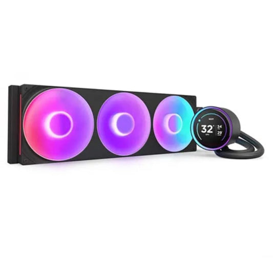 NZXT Kraken Elite 420 RGB 420mm CPU Liquid Cooler ( Black ) 