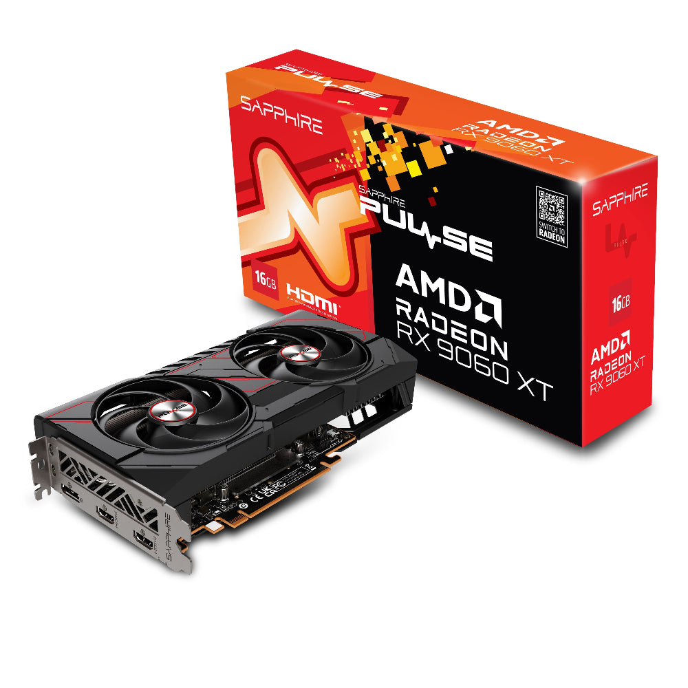 Buy SAPPHIRE Radeon Pulse RX 9060 XT OC 16GB AMD Graphic Card ...