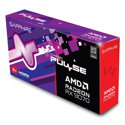SAPPHIRE PULSE Radeon RX 9070 GRE OC 12GB AMD Graphic Card