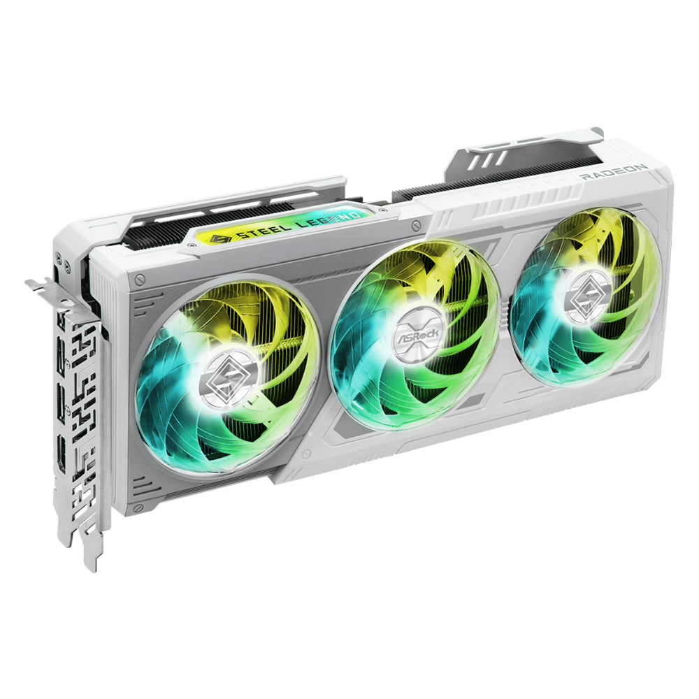 Buy ASROCK Radeon RX 9070 XT Steel Legend 16GB AMD Graphic Card 