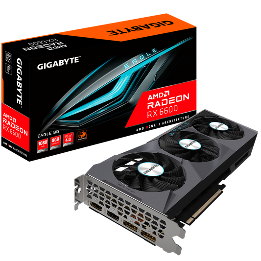 GIGABYTE Radeon RX 6600 Eagle 8GB AMD Graphic Card