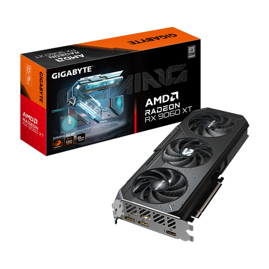 GIGABYTE Radeon RX 9060 XT Gaming OC 8GB AMD Graphic Card