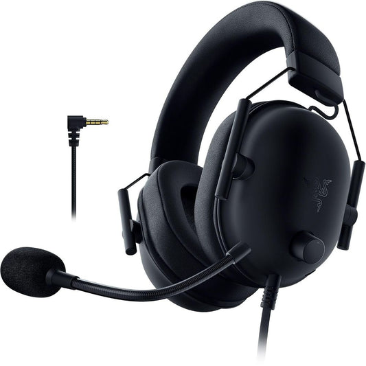 RAZER BlackShark V2 X Wired 3.5mm Jack Gaming Headphone (Black) (PlayStation) (RZ04-03241000-R3UA)