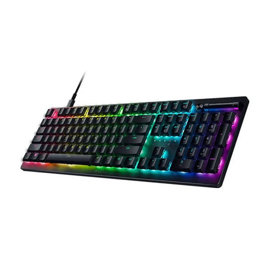Razer DeathStalker V2 Full Size Mechanical Wired Gaming Keyboard (Black) (Red Switch) (Linear Switch) (RZ03-04500100-R3M1)