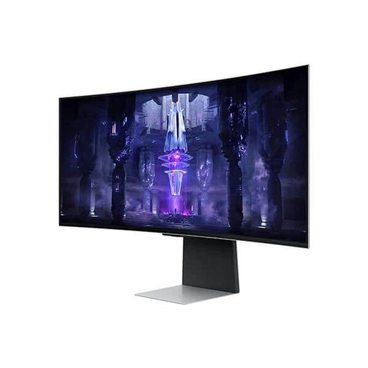 SAMSUNG Odyssey G8 LS34BG852SWXXL 34 Inch QHD 175Hz OLED Panel 0.1MS AMD Freesync Gaming Monitor