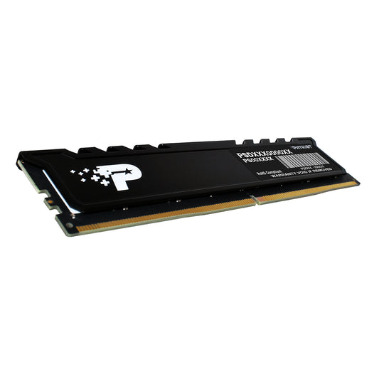 PATRIOT Signature Line Premium 16GB ( 16GBx1 ) 5600MHz DDR5 RAM ( Black ) ( CL46 )