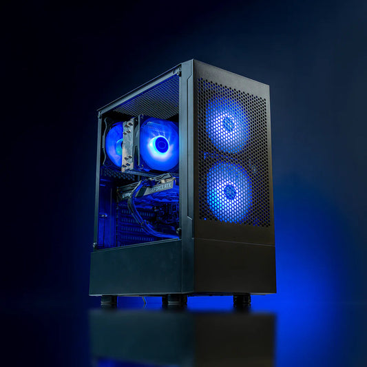 EternalX C515 ( AMD Ryzen 5 5600X / NVIDIA RTX 4060 8GB / 32GB RAM DDR4 / 500GB M.2 NVME SSD ) Custom PC Build for Casual Gaming